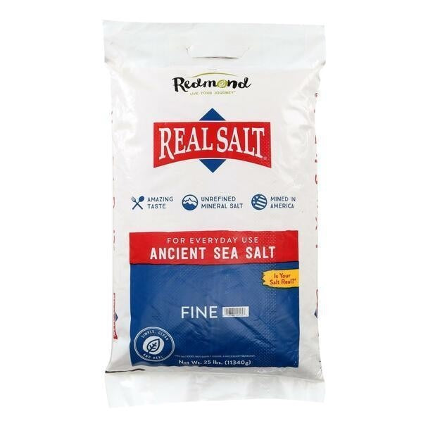 Redmond Unrefined Real Salt