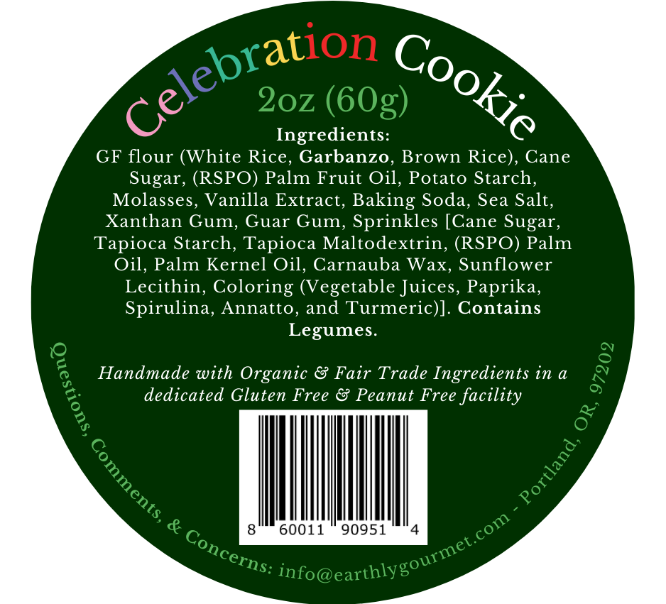 Celebration Cookie - Vegan & GF