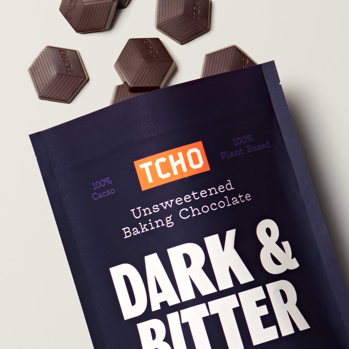 Hexagonal Chocolate Couvertures - Dark & Bitter (100%)