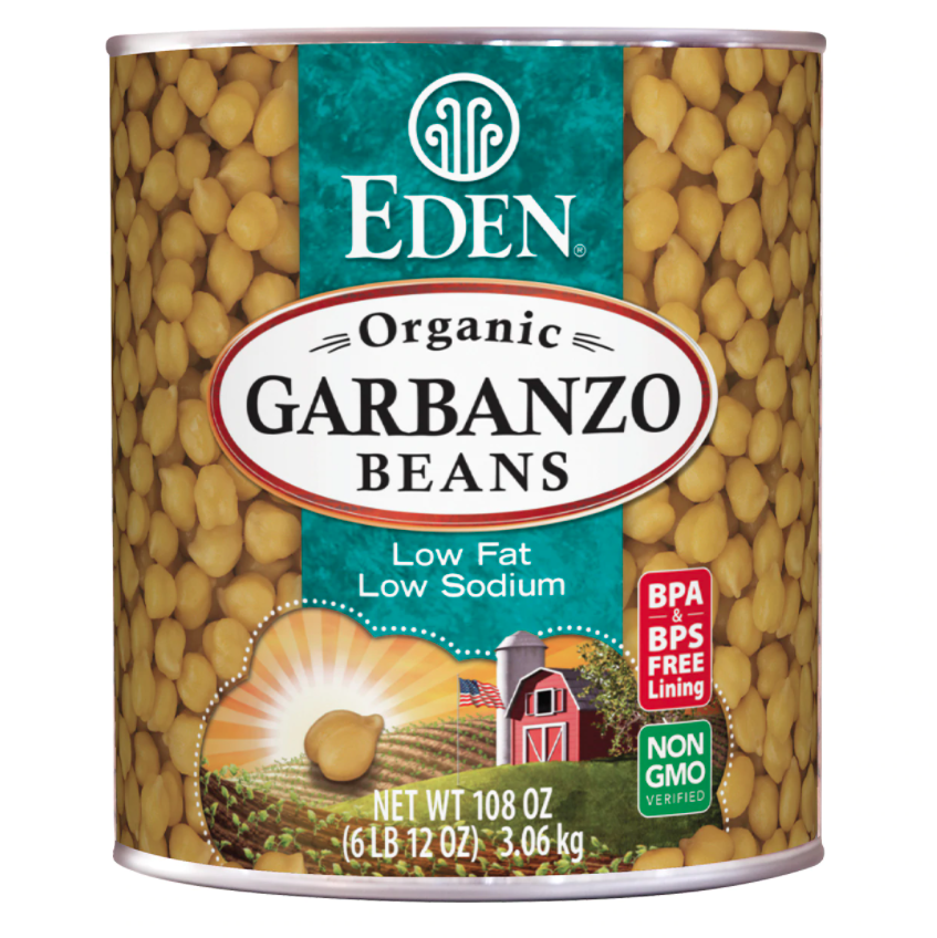 Organic Garbanzo Beans - #10 Can