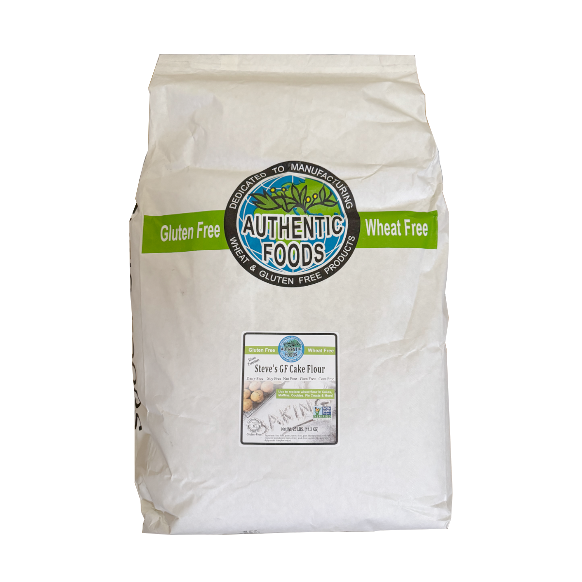 Authentic Foods Steve's Cake Flour Blend - 25 Pound