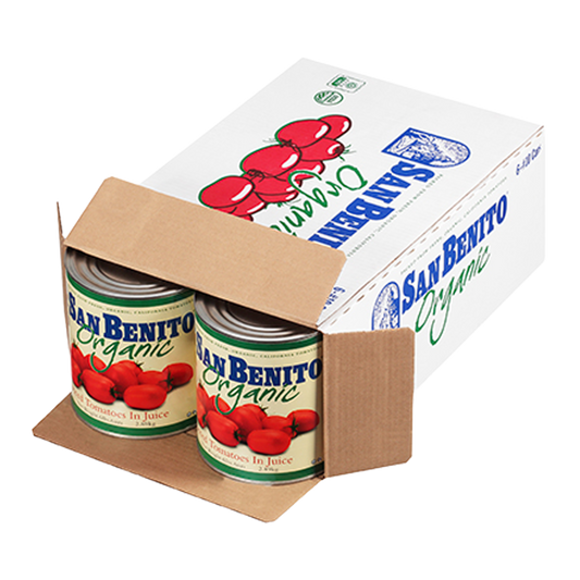 San Benito Organic Diced Tomatoes - #10 Cans