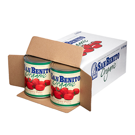 San Benito Organic Tomato Puree - #10 Cans