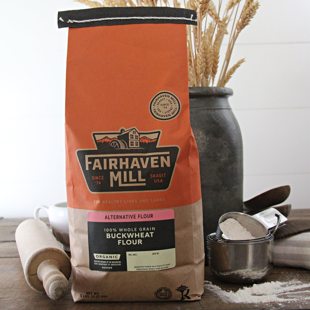 Organic Local Buckwheat Flour - 25 lb