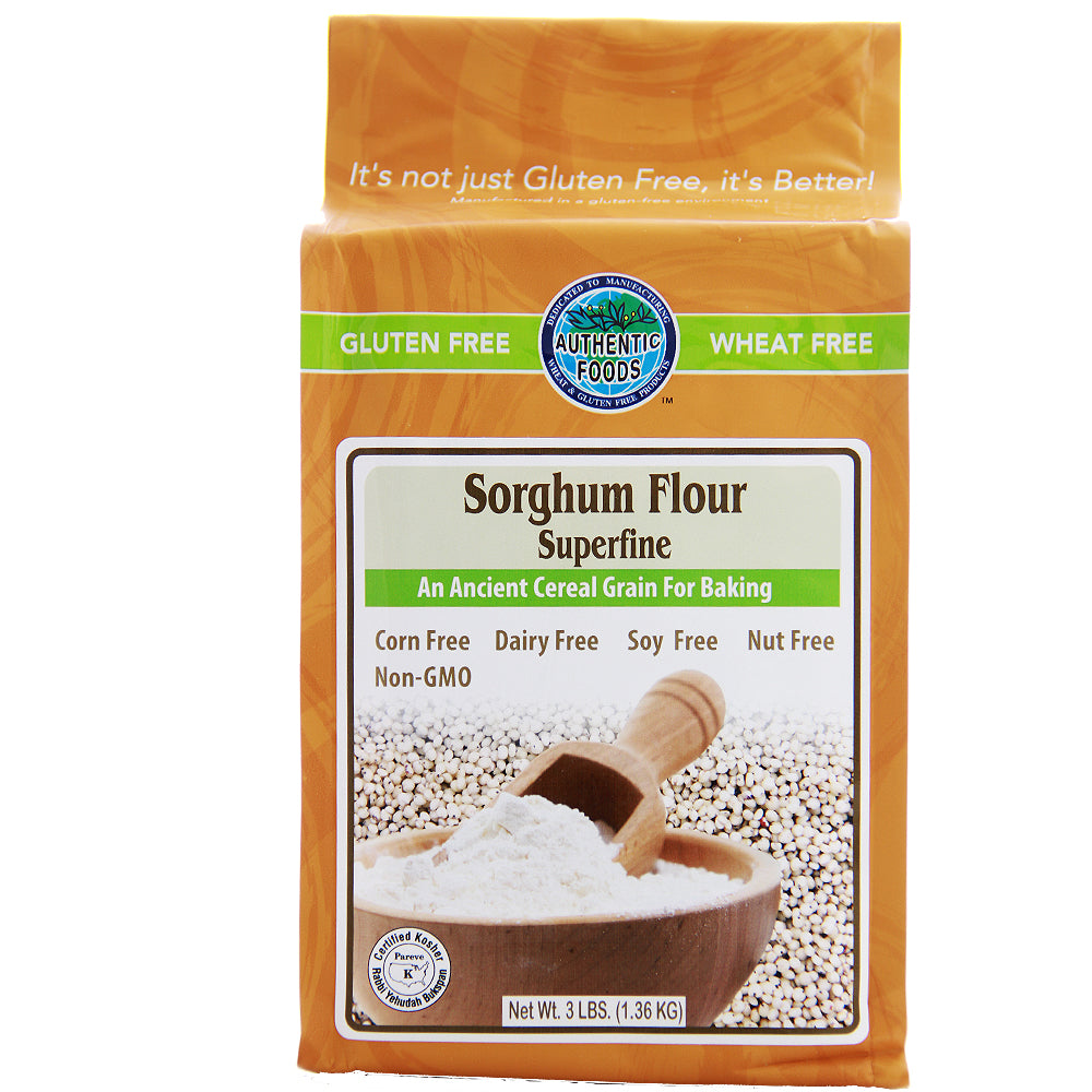 Authentic Foods Sorghum Flour, Superfine - 25 lb