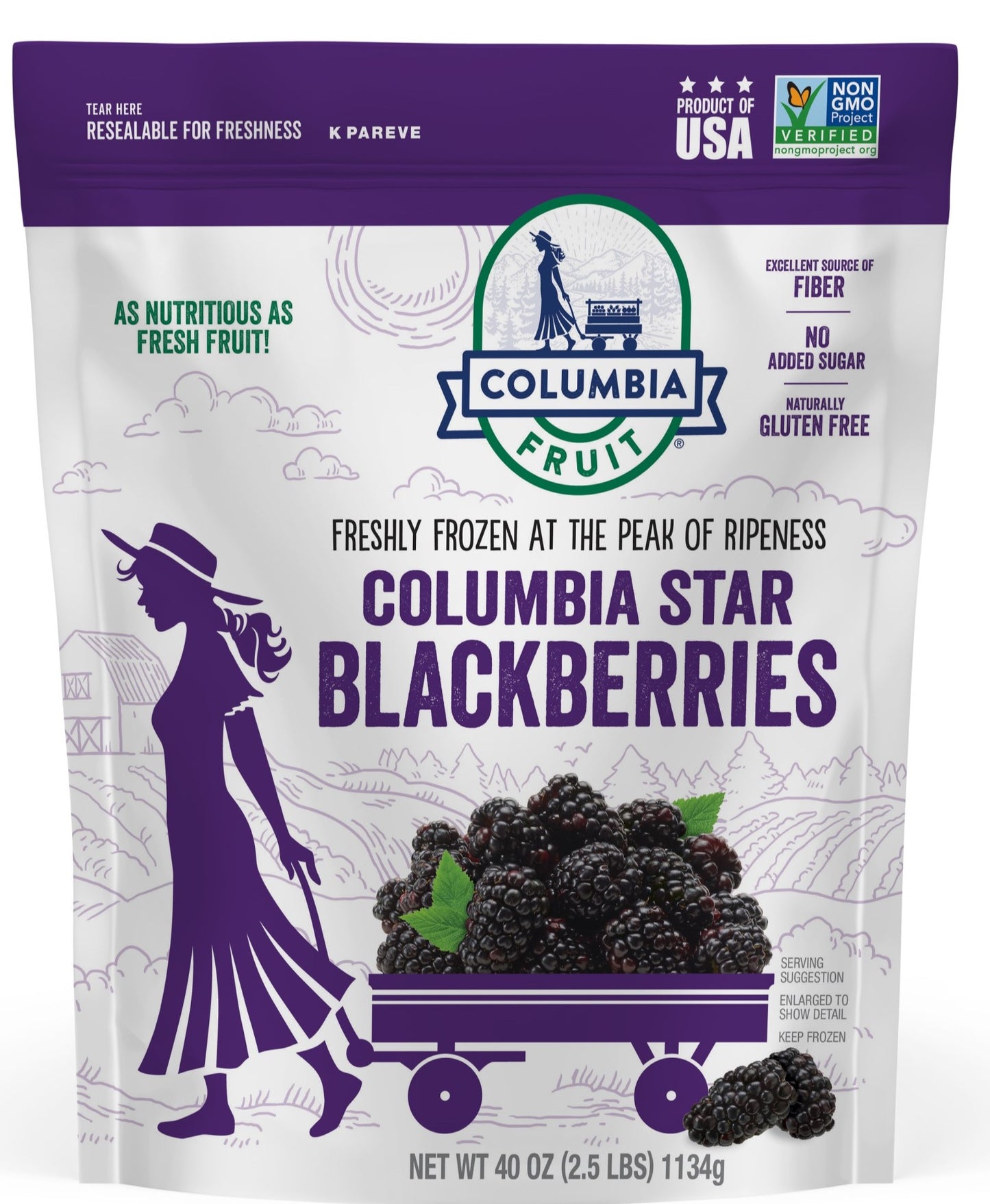 Frozen Blackberries