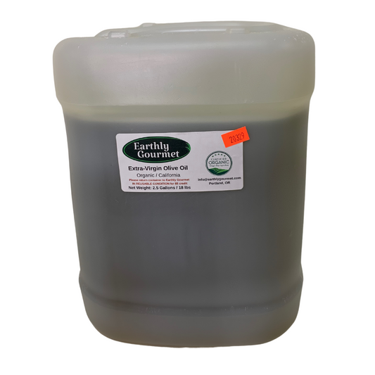 Certified Organic Extra Virgin Californian Olive Oil