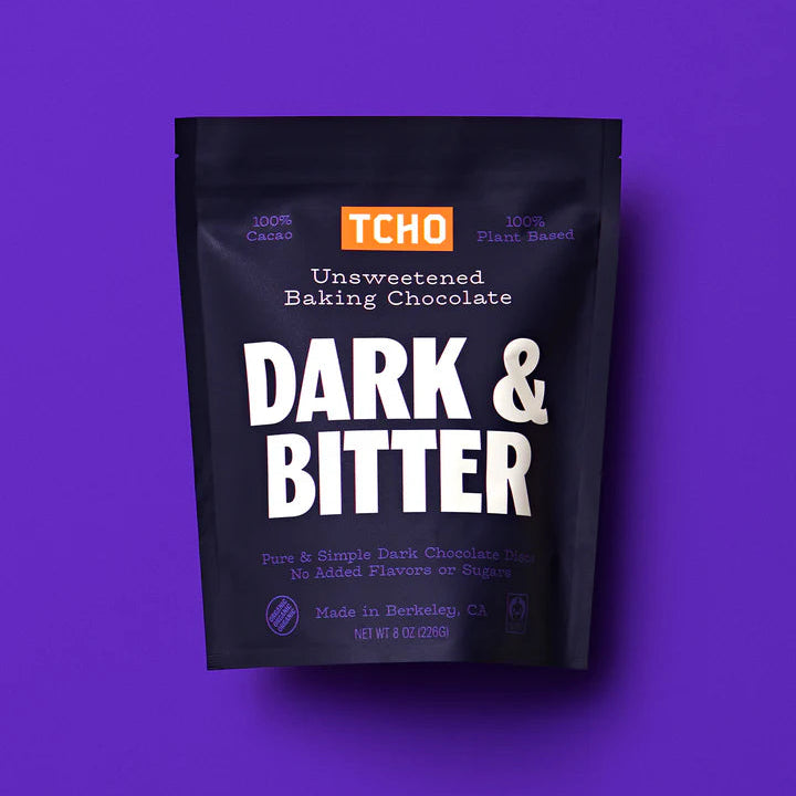 TCHO Dark & Bitter 100% Cacao