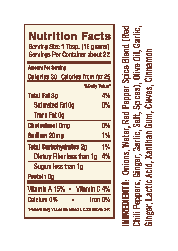 Eleni's Kitchen Ethiopian Red Pepper Sauce - Hot - 13oz