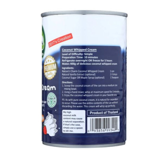 Nature's Charm Coconut Whipping Cream - #10 Can