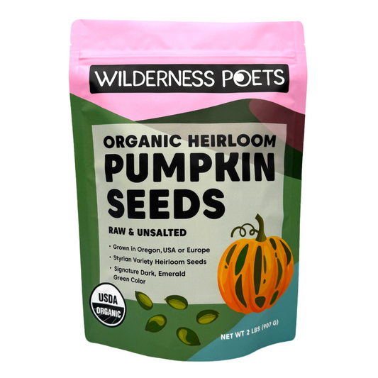 Organic Roasted & Salted Pumpkin Seeds (Austria)