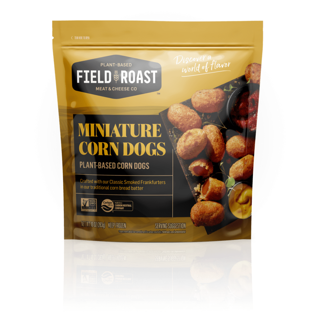 Plant-Based Mini Corn Dogs