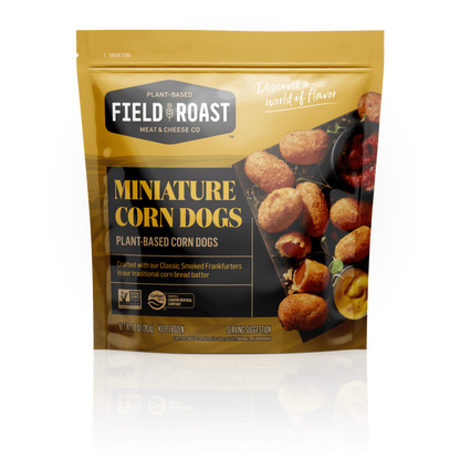 Plant-Based Mini Corn Dogs