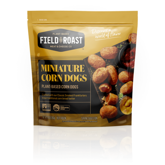 Plant-Based Mini Corn Dogs