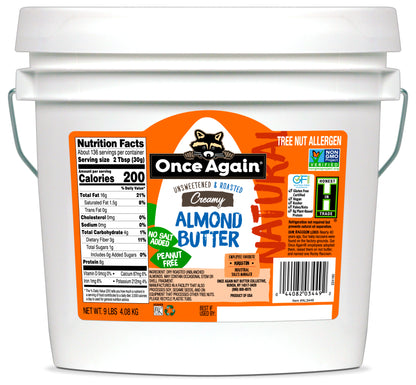 Natural Smooth Almond Butter