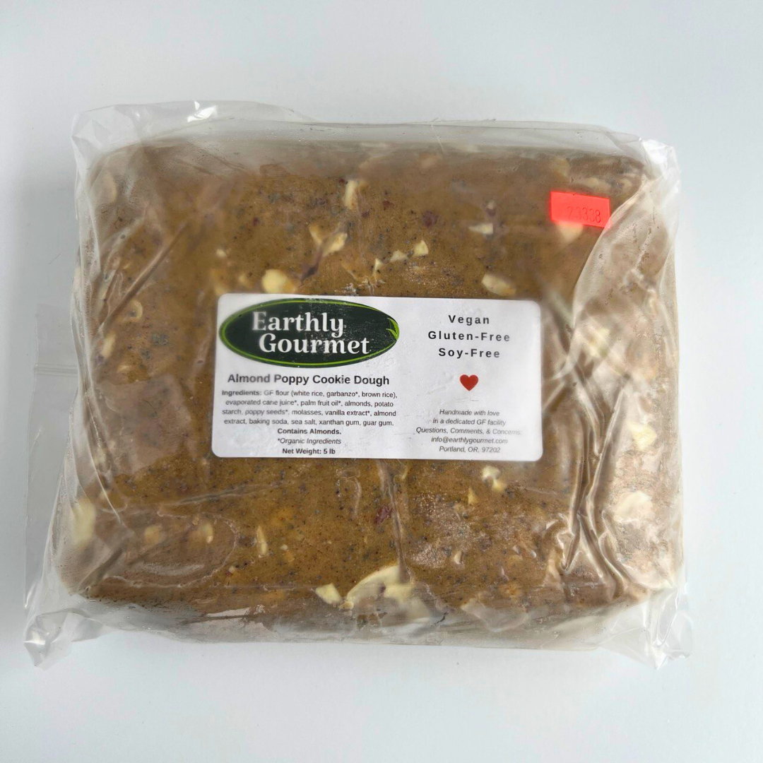 GF & Vegan Cookie Dough - Almond Poppy - 5 lbs