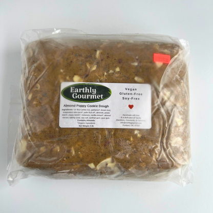 GF & Vegan Cookie Dough - Almond Poppy - 5 lbs