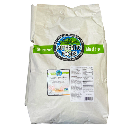 Authentic Foods Steve's GF Bread Flour Blend - 25 Pounds