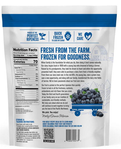 Frozen Blueberries