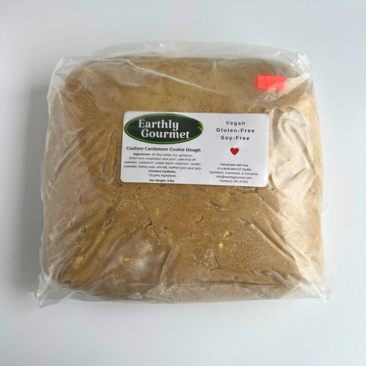 GF & Vegan Cookie Dough - Cashew Cardamom - 5 lbs