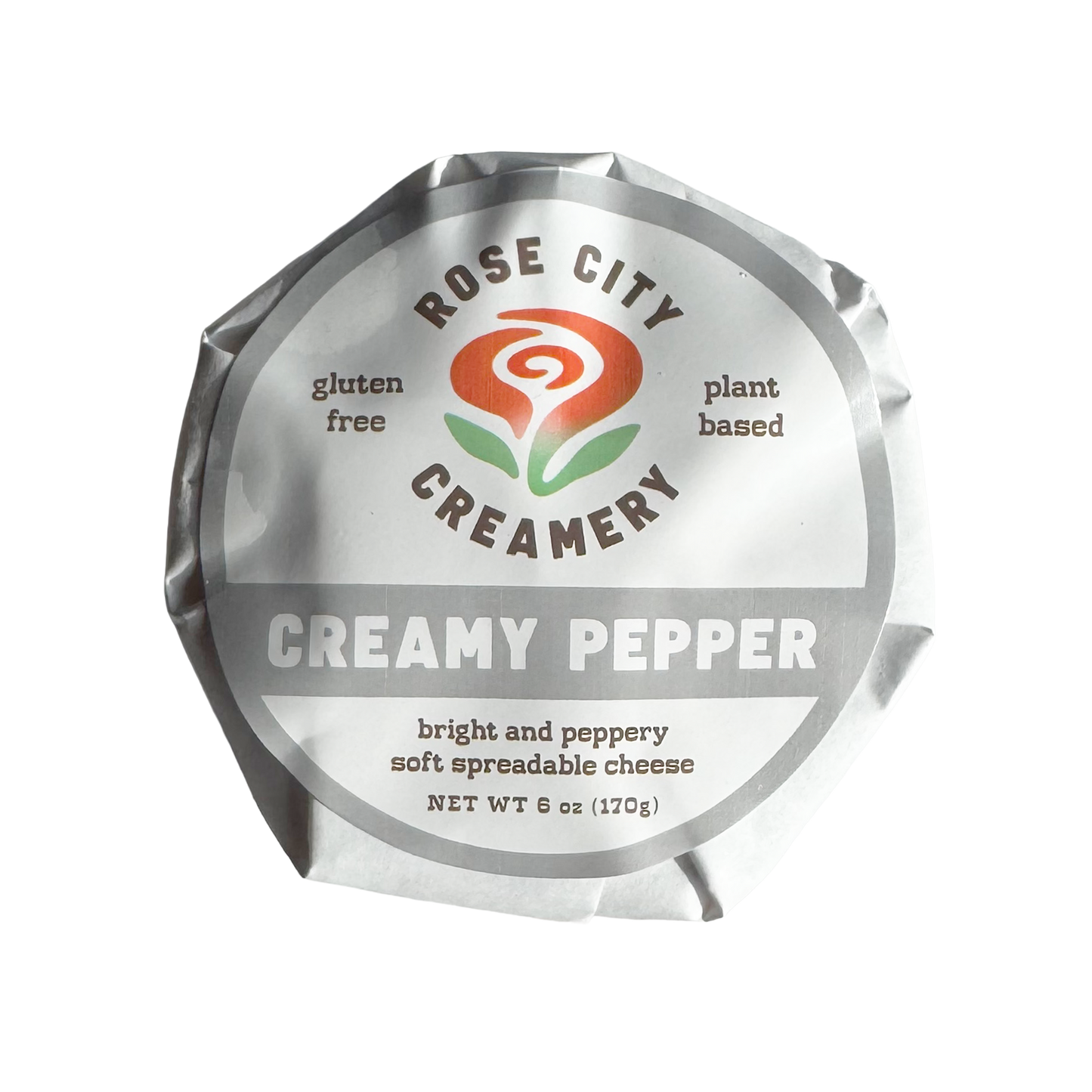 Rose City Creamery - Creamy Pepper, Chevre Style - Vegan