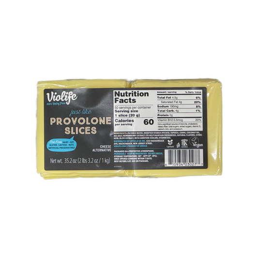 Violife Just Like Provolone Slices - 50 Count
