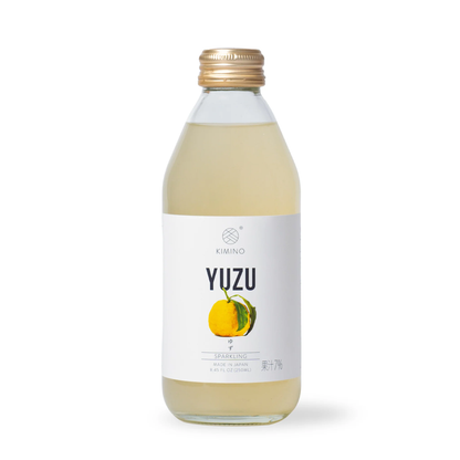 Kimino Yuzu Sweetened Sparkling Soda - 8.45 oz X 24