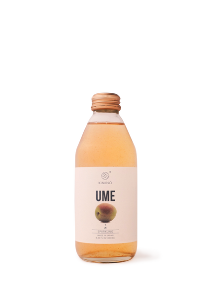 Kimino Ume Sweetened Sparkling Soda - 8.45 oz X 24