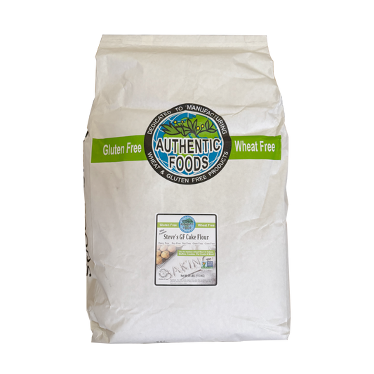 Authentic Foods Steve's Cake Flour Blend - 25 Pound