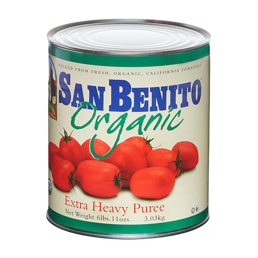San Benito Organic Tomato Puree - #10 Cans
