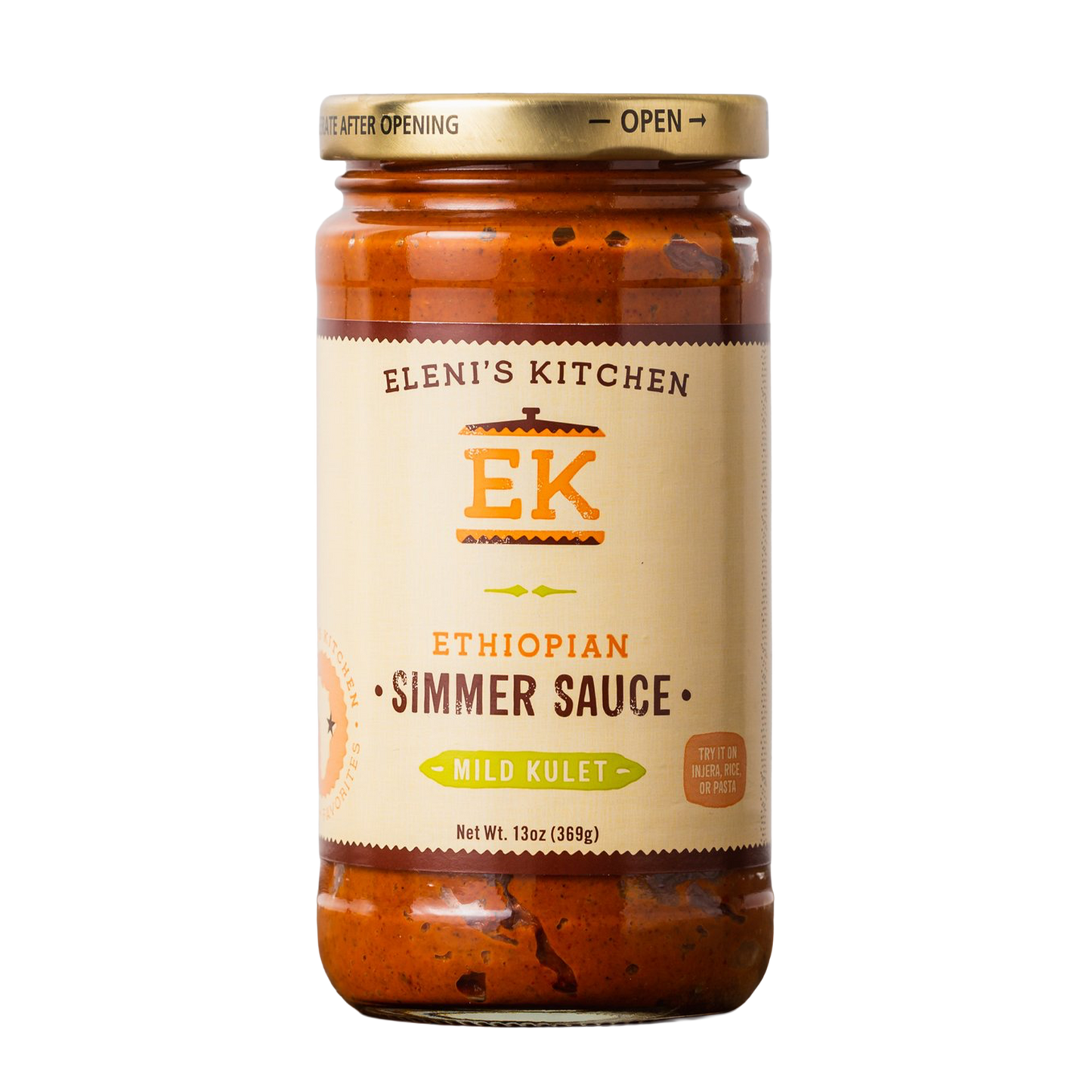 Eleni's Kitchen Ethiopian Red Pepper Sauce - Mild - 12oz