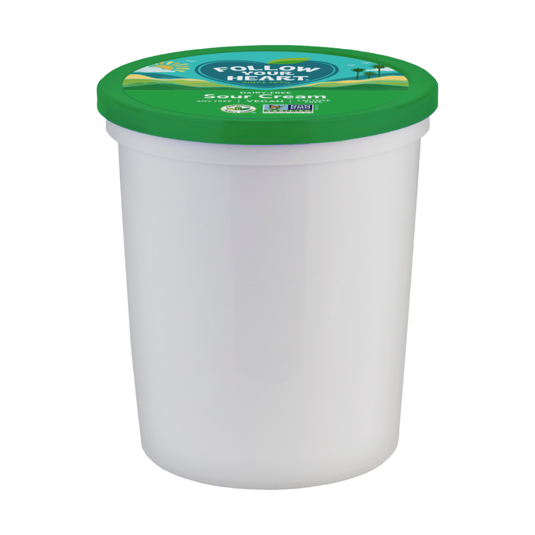 32 oz tub of Follow Your Heart Dairy Free Sour Cream