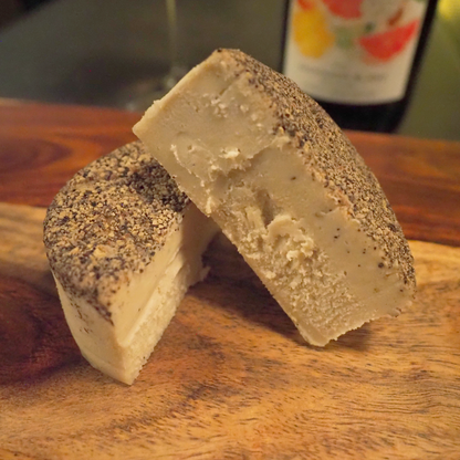 Rose City Creamery - Pepper Chevre - Plant Based Artisan Cheese