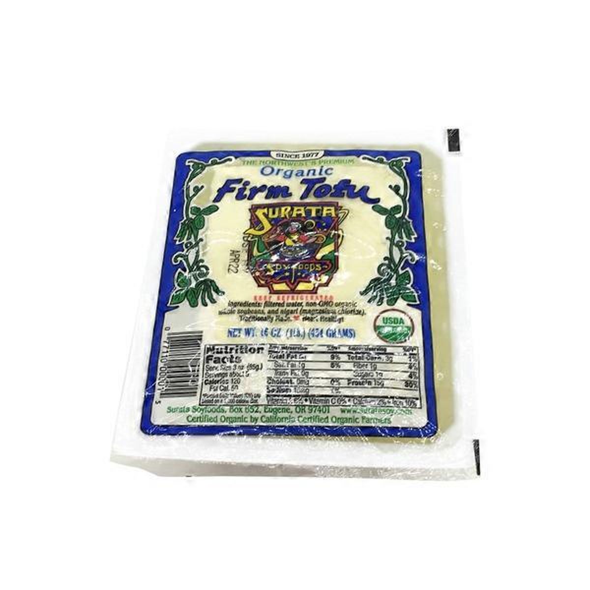Surata Organic Tofu – Earthly Gourmet Direct