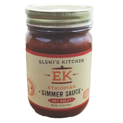 Eleni's Kitchen Ethiopian Red Pepper Sauce - Hot - 13oz